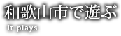 和歌山市で遊ぶ