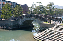 和歌浦（妹背山・玉津島神社・不老橋）