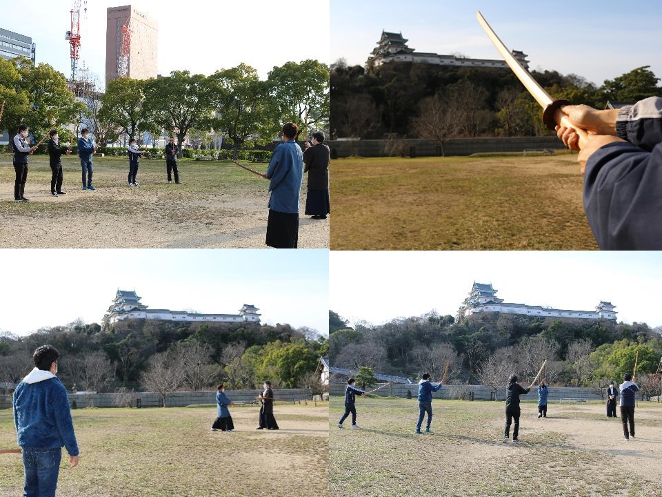 【朝活】剣術エクササイズ！　和歌山城の朝稽古